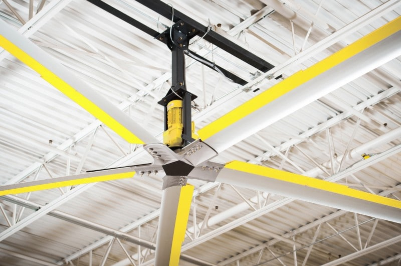 industrial ceiling fan installation in Florida